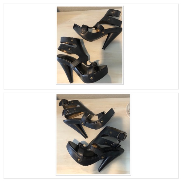 Fergie Double Ankle Strap Heels - Picture 7 of 8